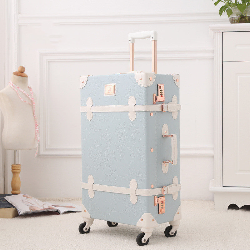 Retro Ladies Trolley Suitcase Retro Ladies Trolley Suitcase
